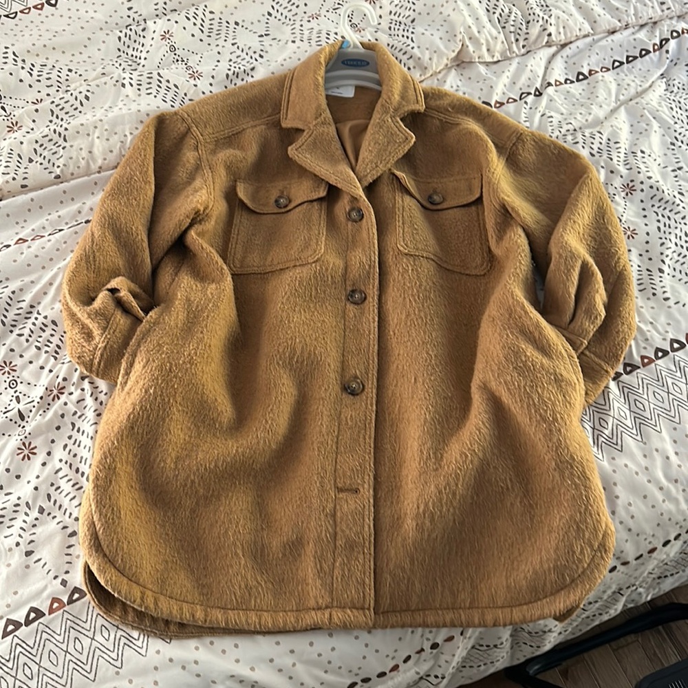 Camel colored Shacket